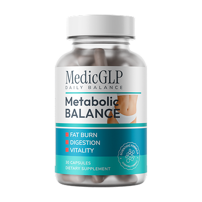 MedicGLP bottle, 30 capsules